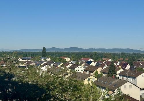 Aussicht auf Kaiserstuhl
