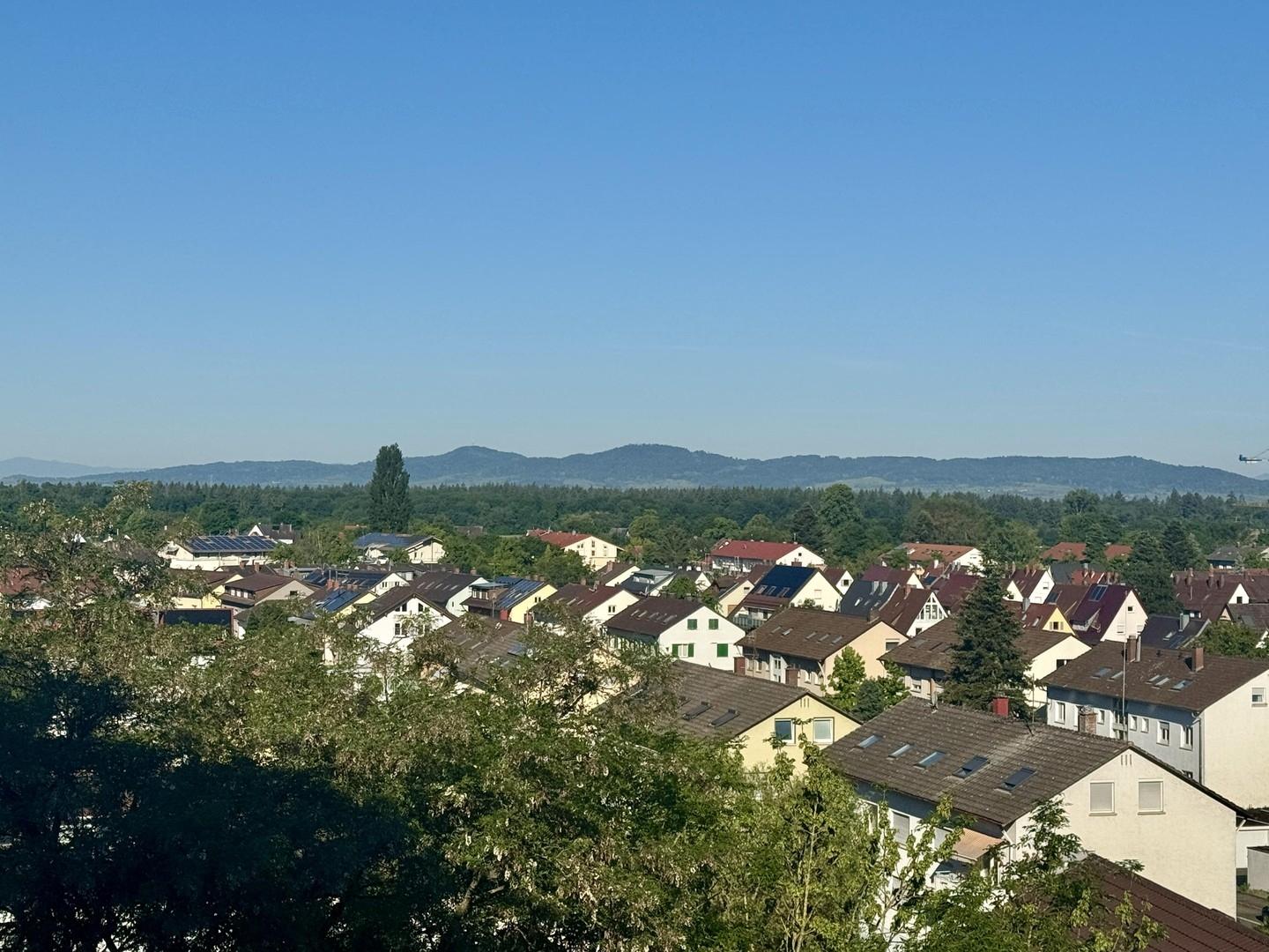 Aussicht auf Kaiserstuhl
