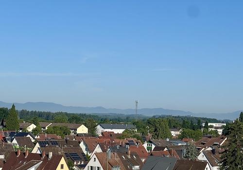 Aussicht auf Vogesen