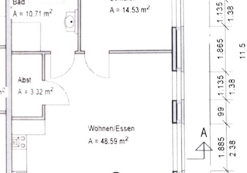 Grundriss Wohnung