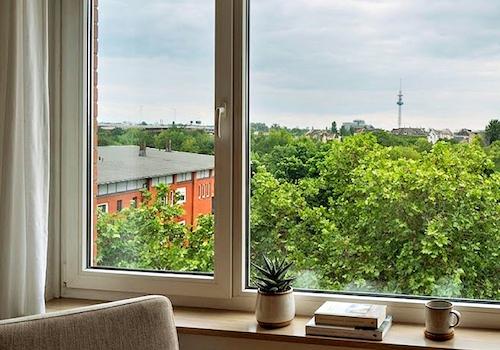 Aussicht ins Grüne 