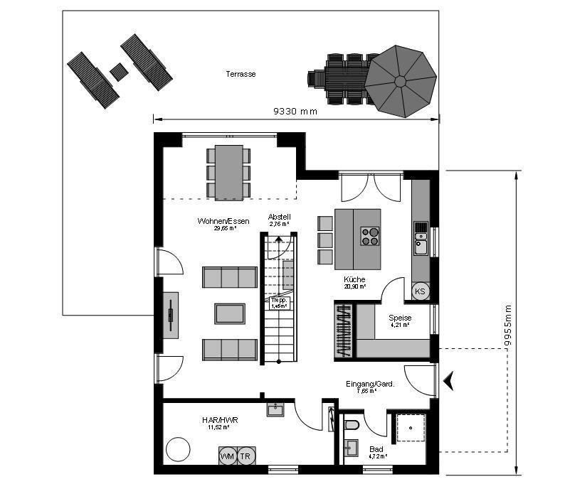Grundriss EG