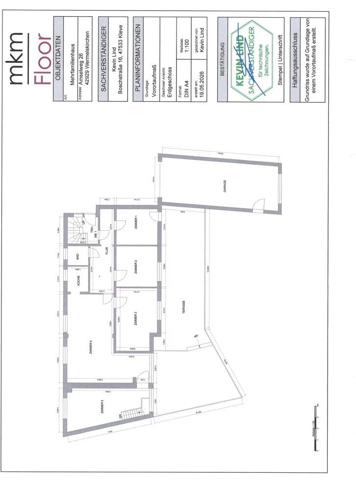 Grundriss Erdgeschoss