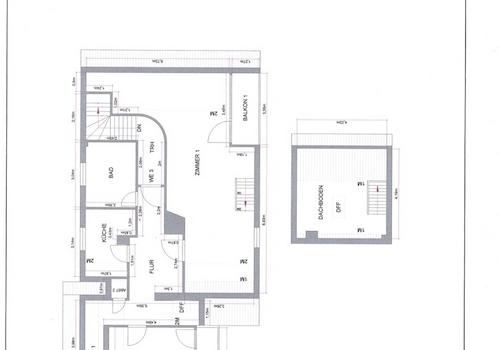 Grundriss Dachgeschoss
