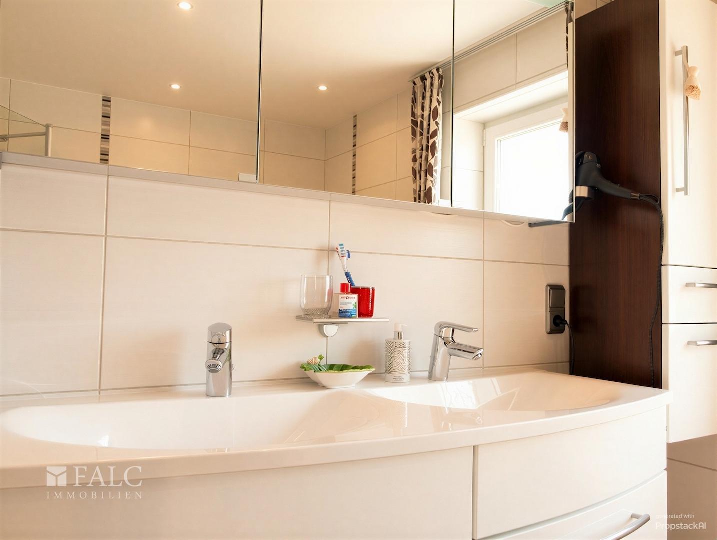 EG: Badezimmer, KI bearbeitet