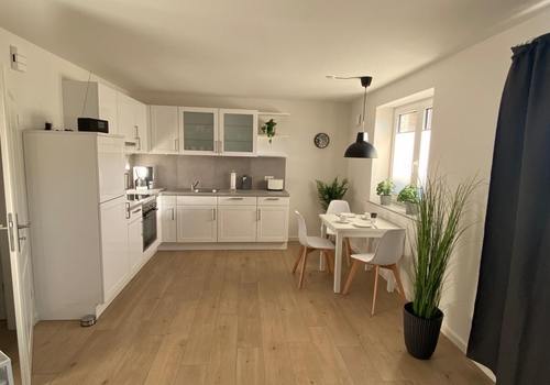 Küchenbereich der mittleren Wohnung