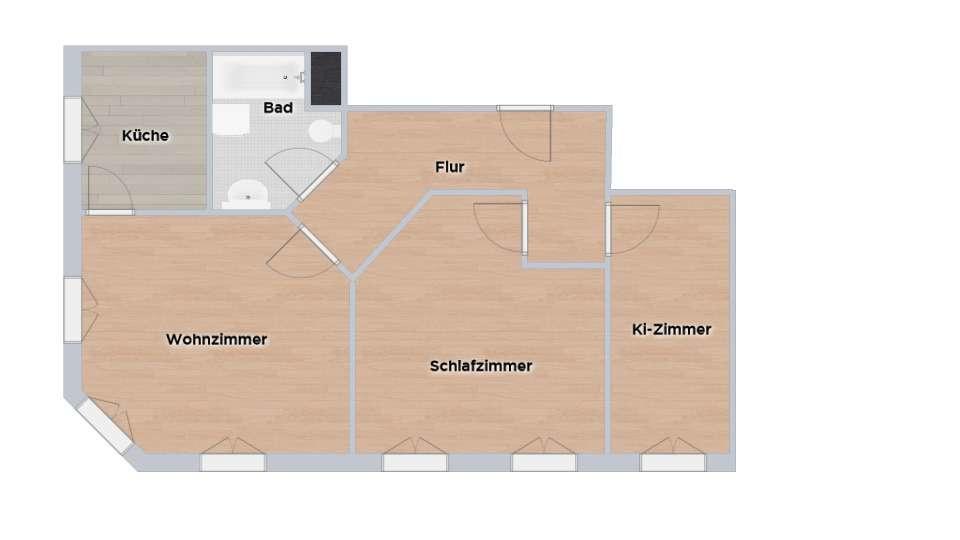 Grundriss WE 11