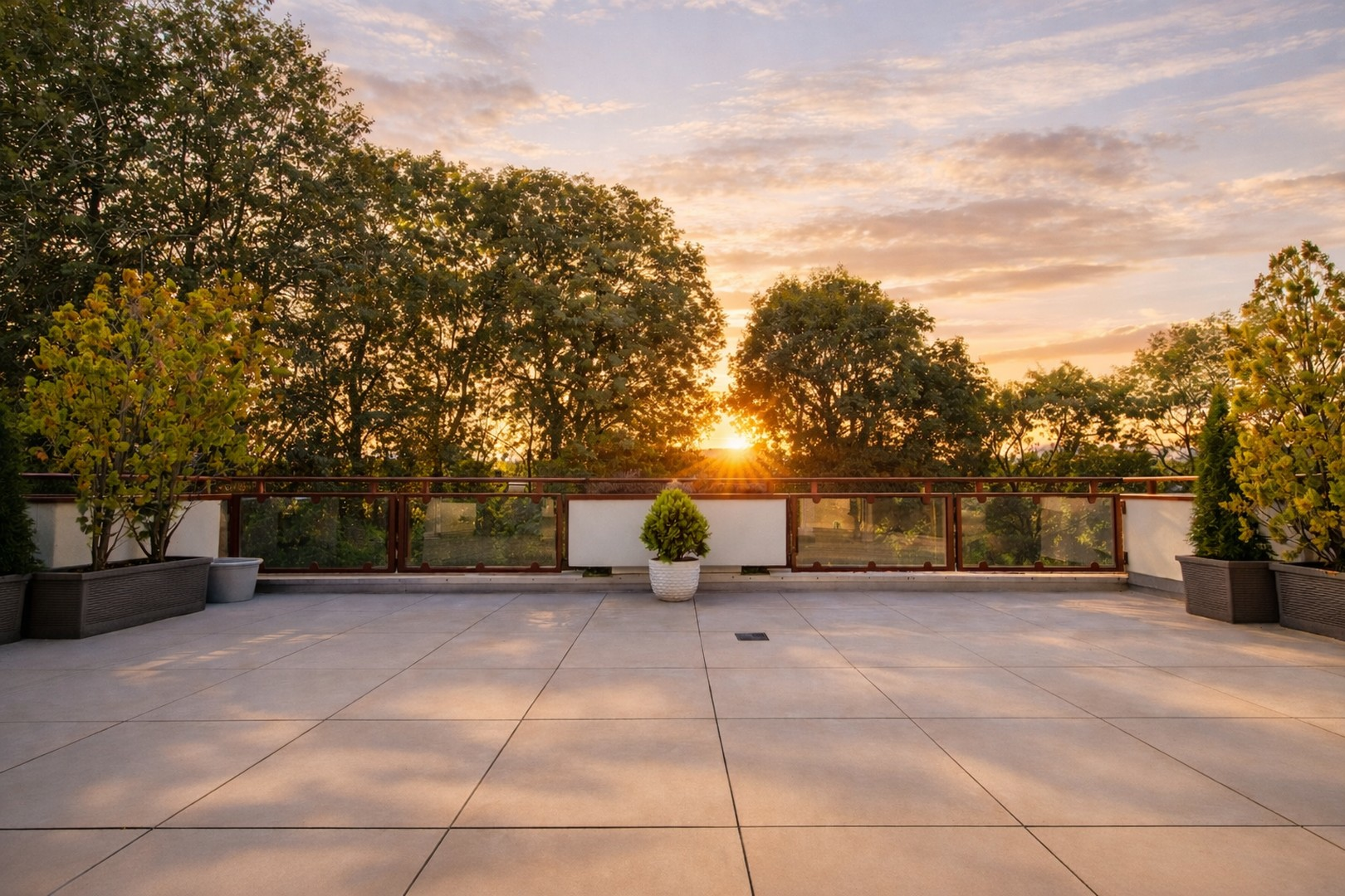 Sun-Downer mit Parkblick