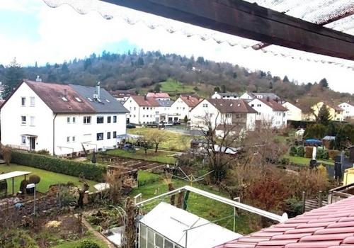 Ausblick Dachloggia