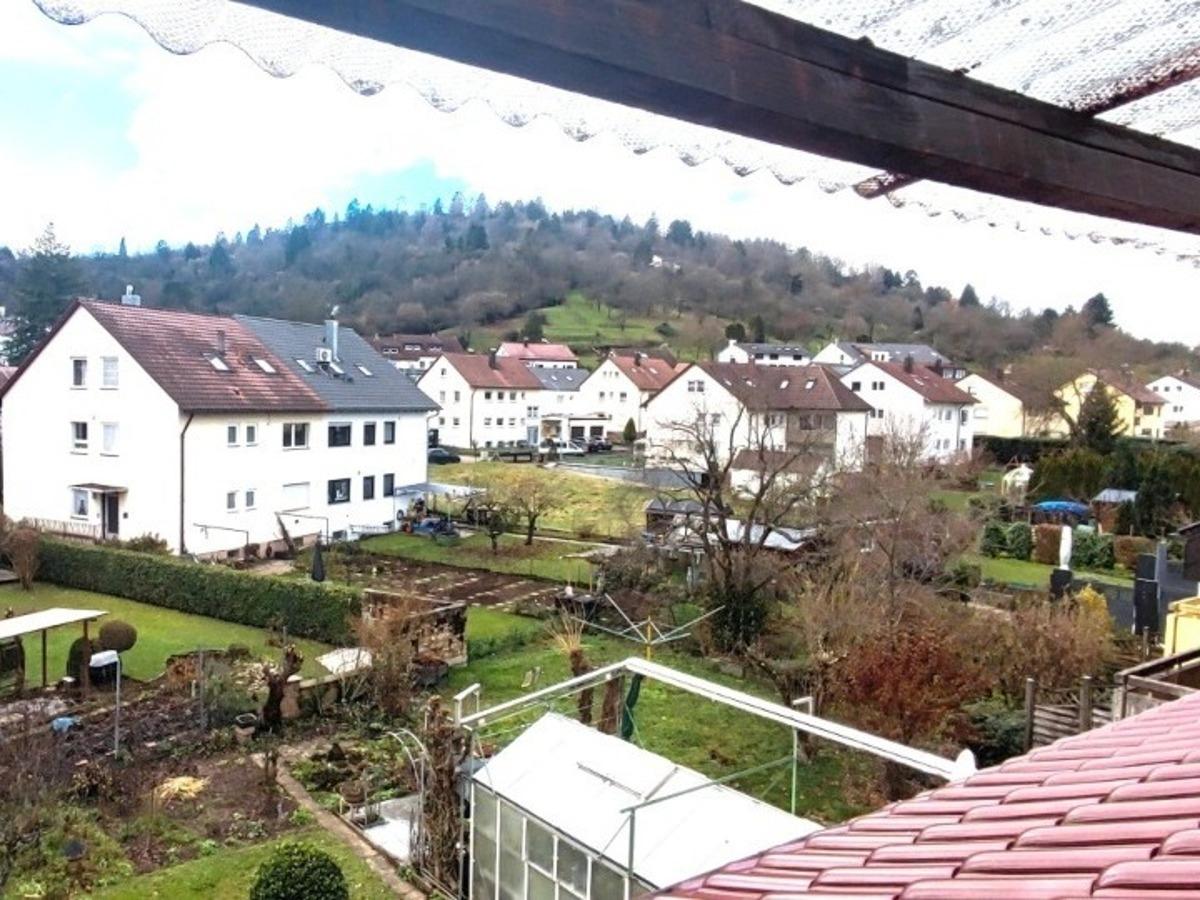Ausblick Dachloggia