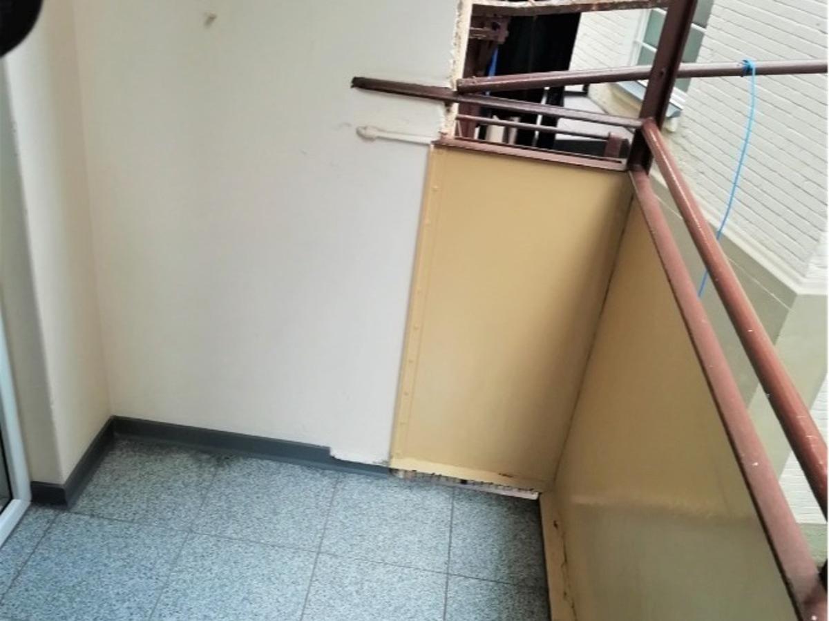 Überdachte Balkon