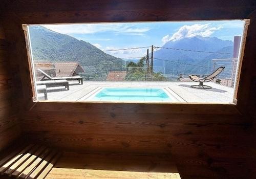 Sauna mit Ausblick