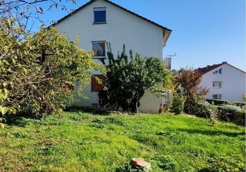 Baugrundstück Vorderseite