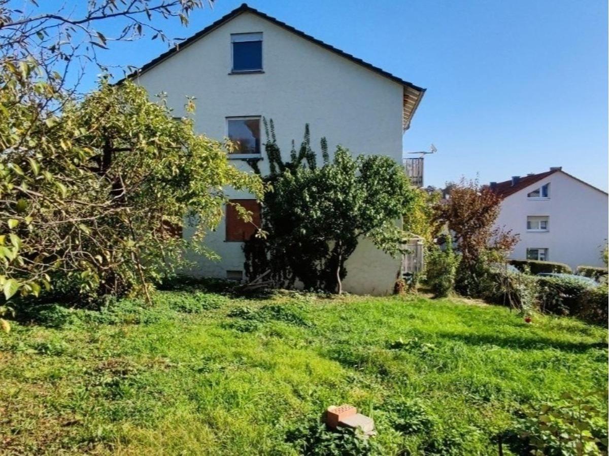 Baugrundstück Vorderseite