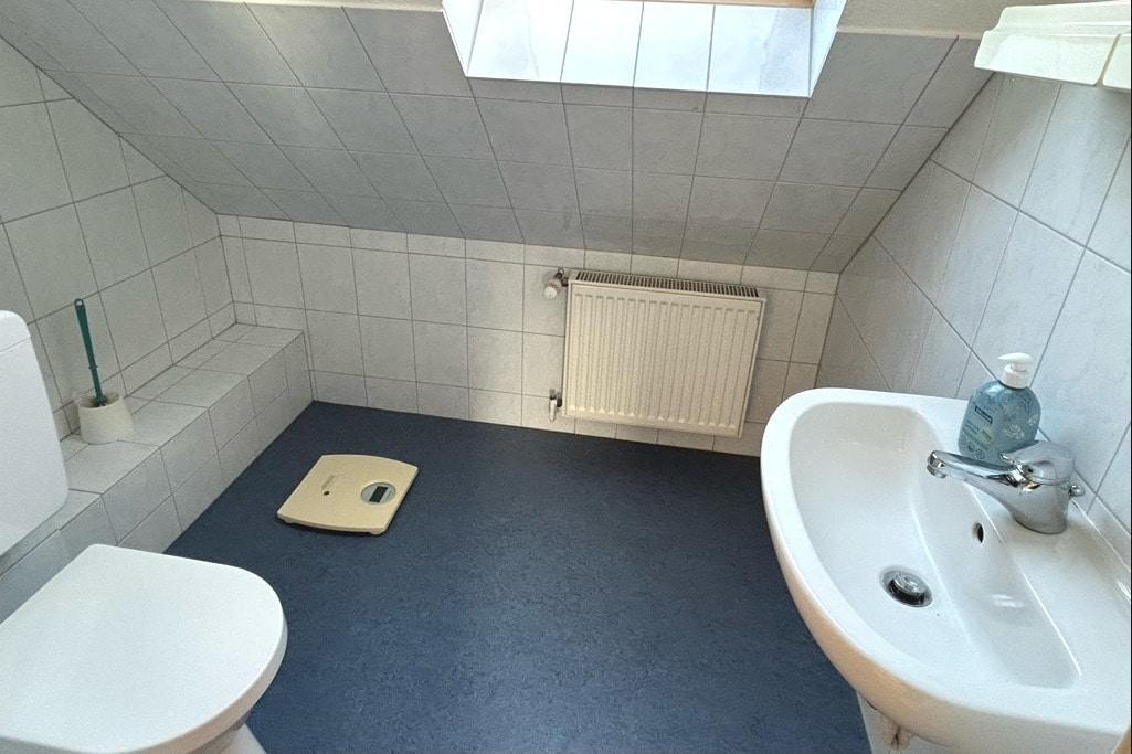 WC Dachgeschoss
