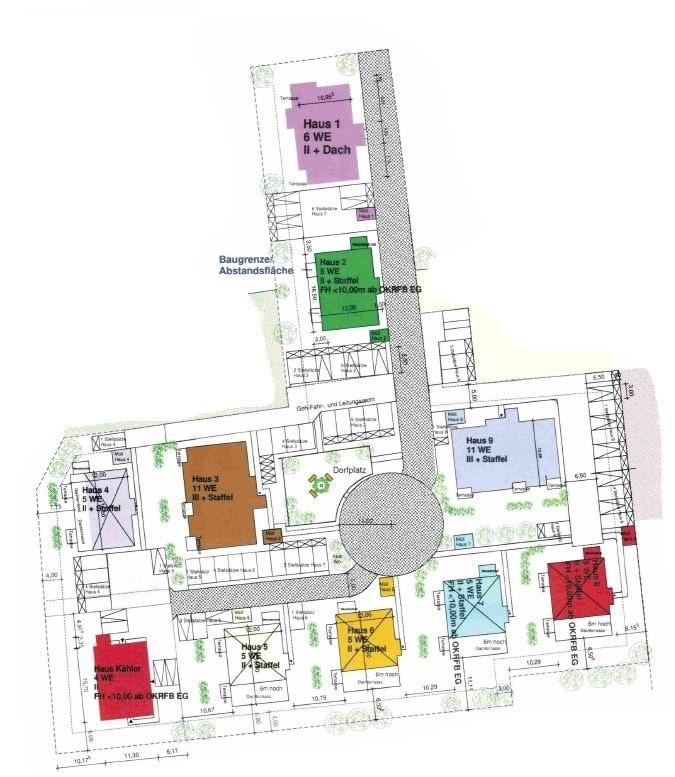 Lageplan Projekt