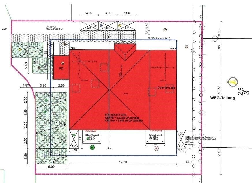 Lageplan aus AB