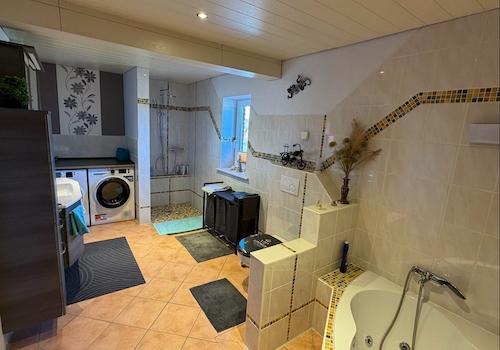Badezimmer Dachgeschoss