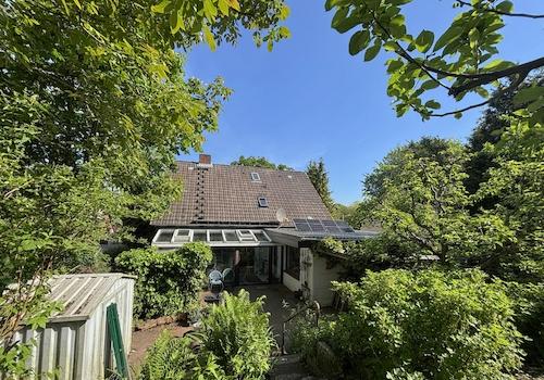 Blick aus dem Garten