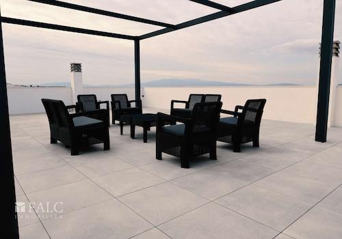 Großzügige Dachterrasse