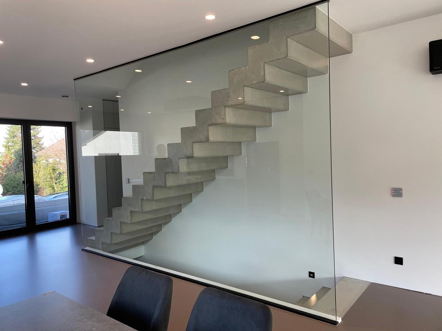 Wohnzimmer Glas