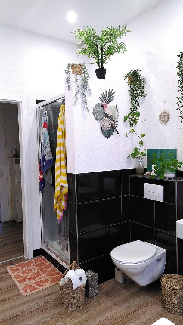 Bad: Dusche, WC