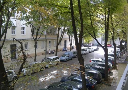 Blick vom Balkon 