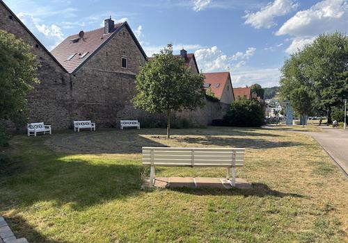 herrliches Umfeld Park-Stadtmauer