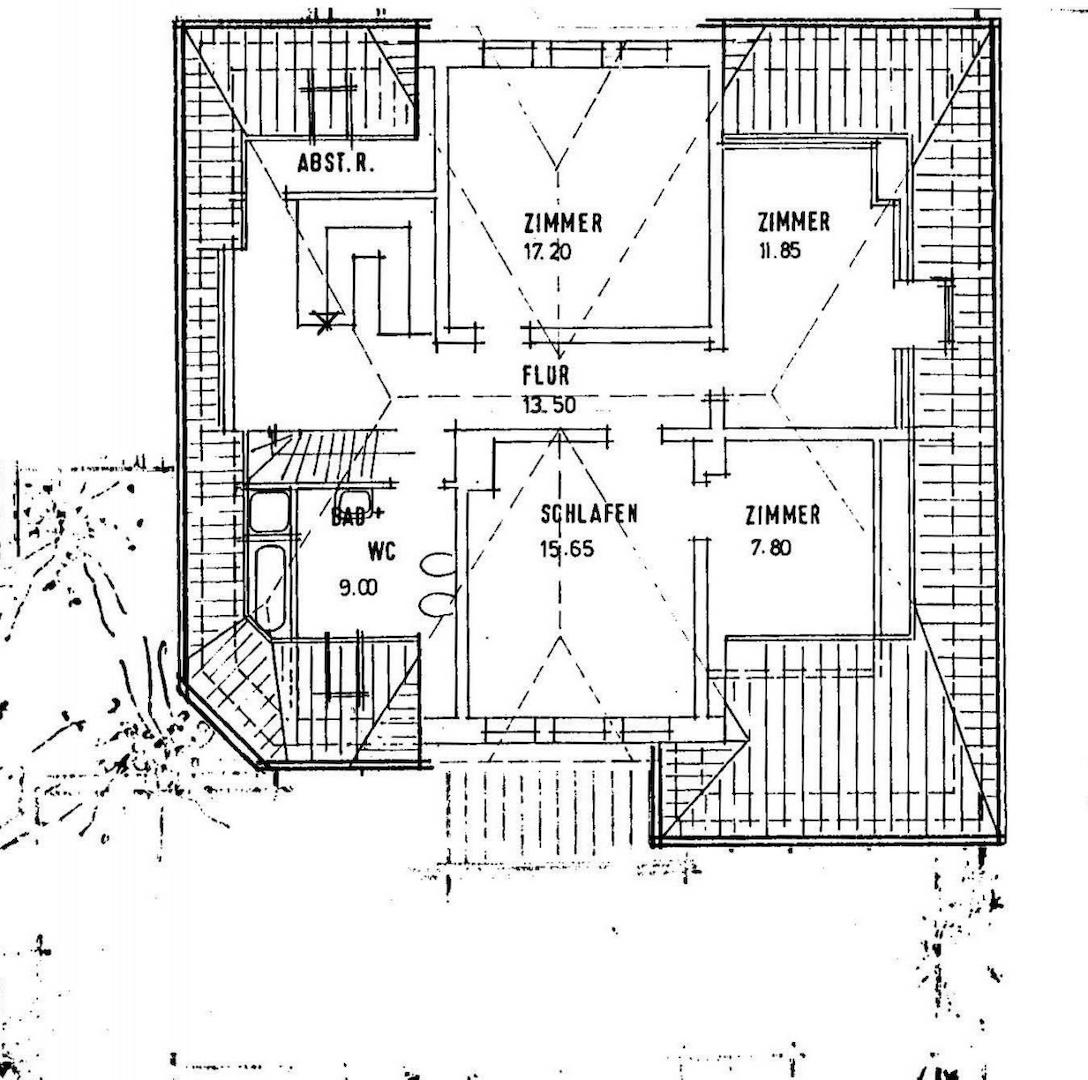 Grundriss Dachgeschoss