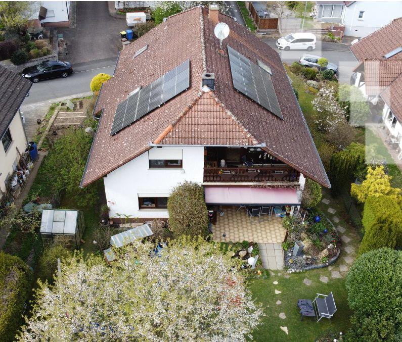 Hausansicht Drohne