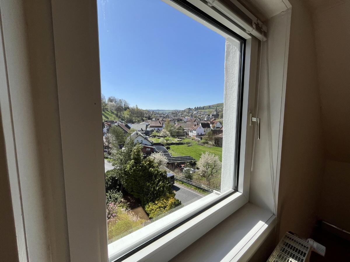 Schöne Sicht in das Tal