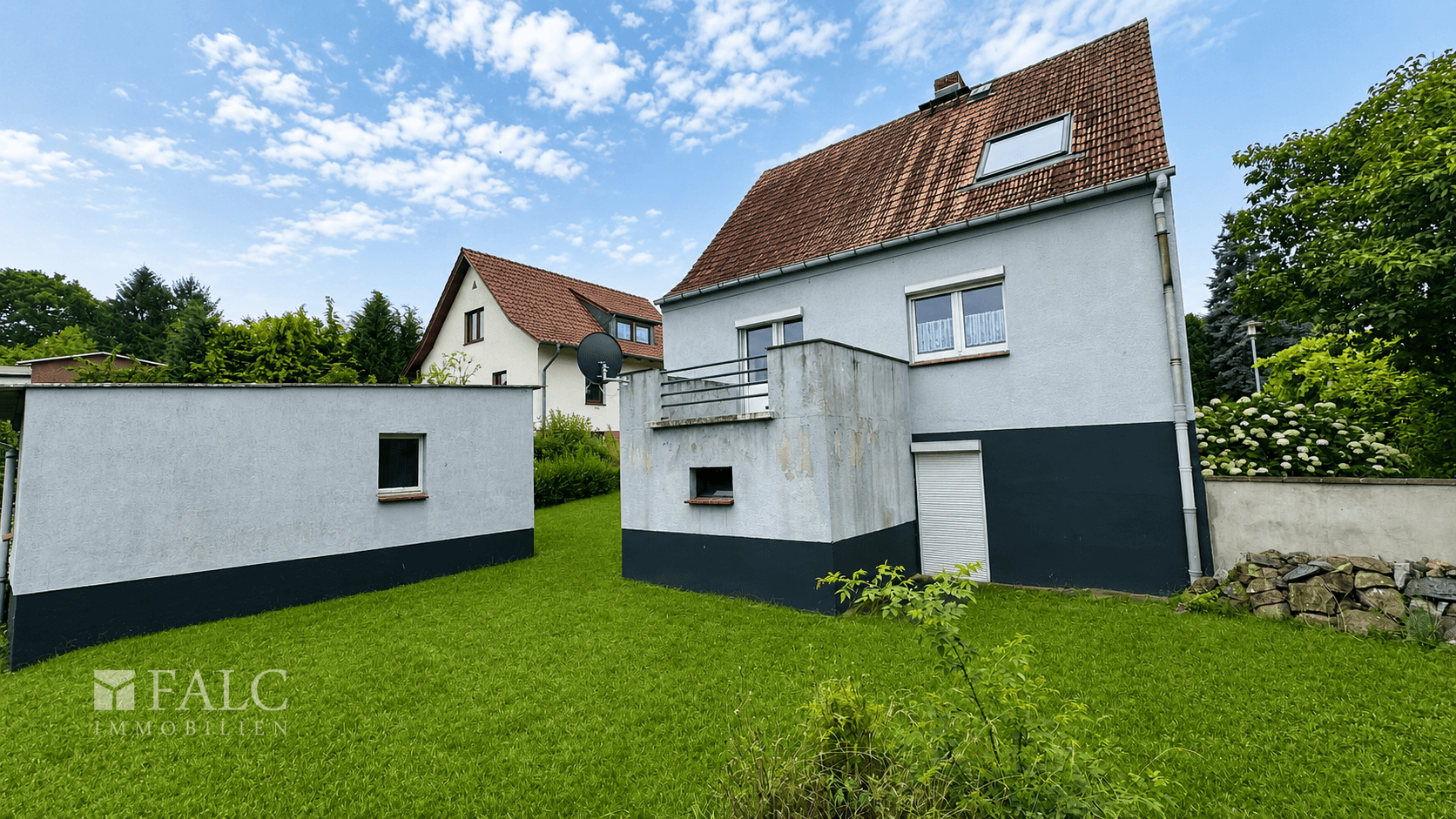 Hofansicht Terrasse