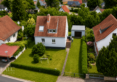 Drohne Straßenansicht