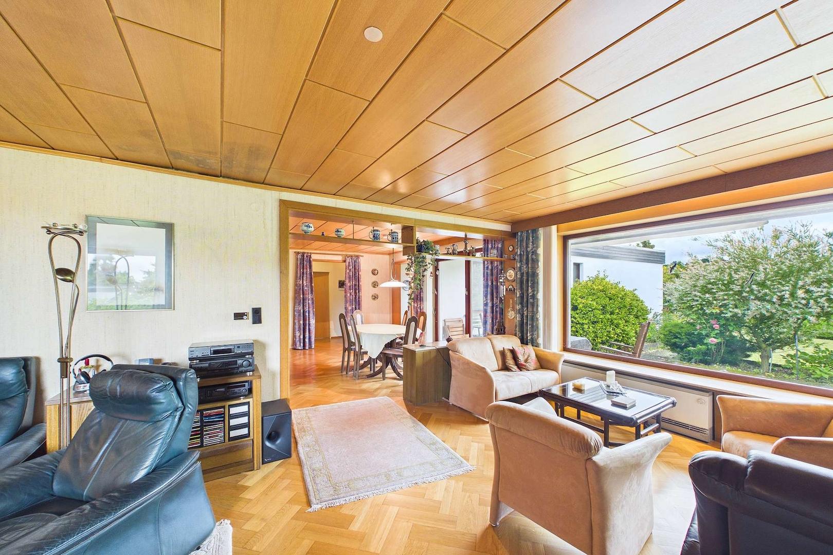 Wohnzimmerblick zum Essplatz