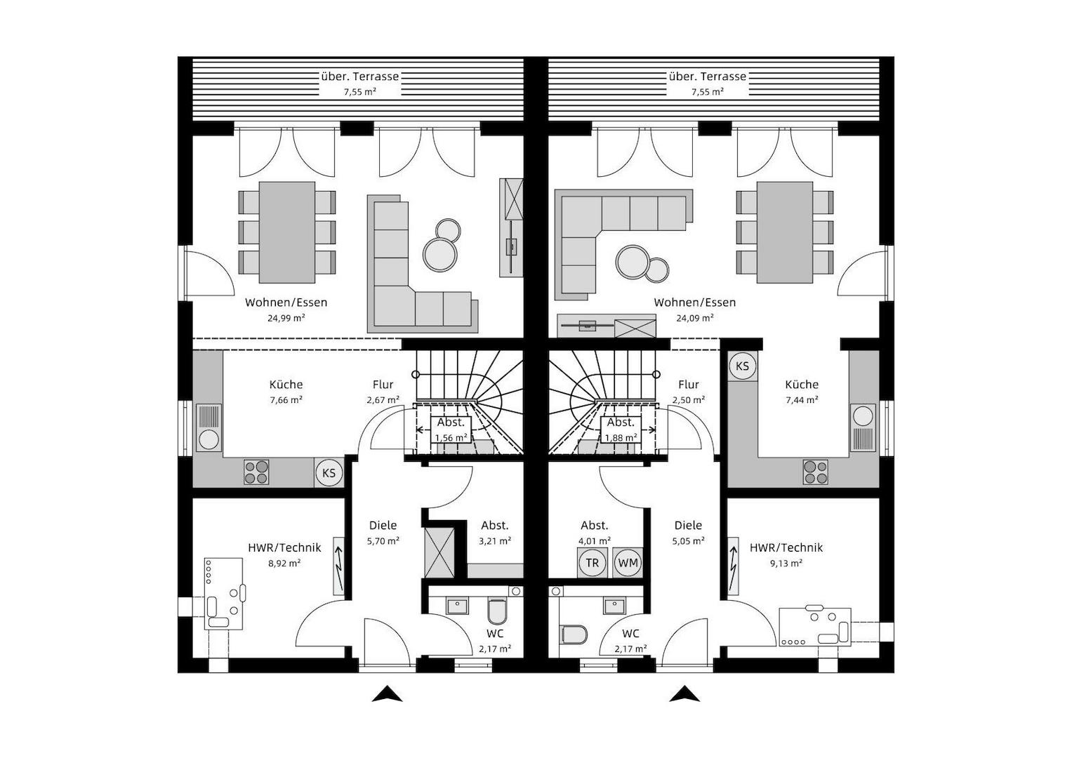 Grundriss EG