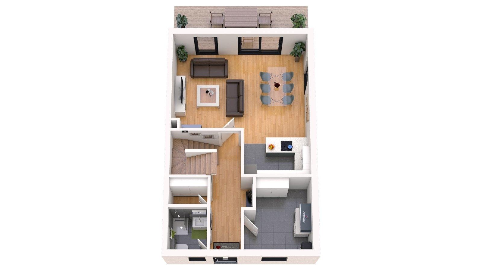 Grundriss EG