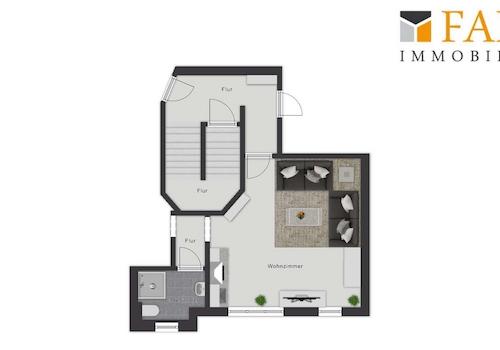 Grundriss Einliegerwohnung KG
