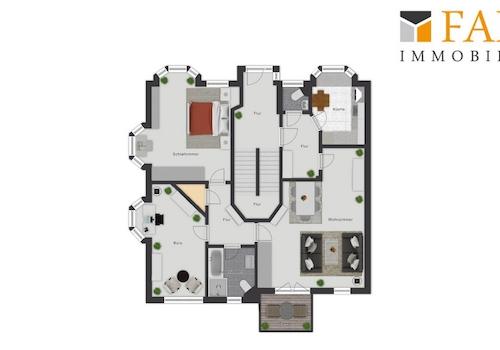 Grundriss Erdgeschosswohnung