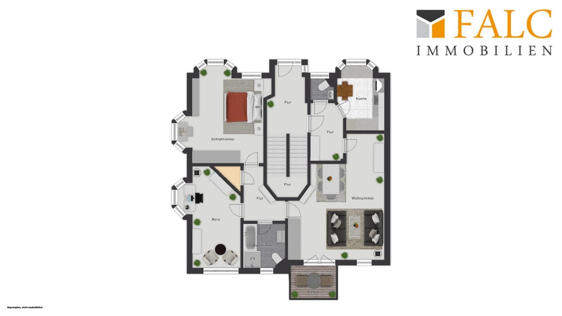 Grundriss Erdgeschosswohnung