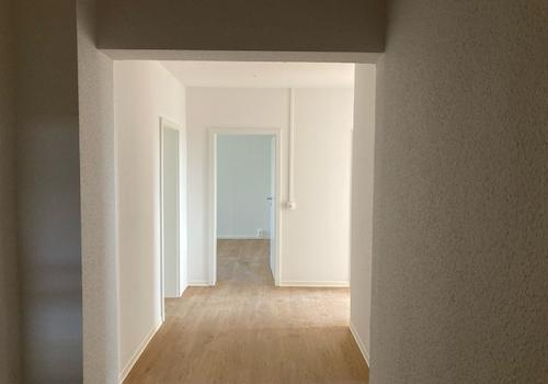 Blick in die Wohnung