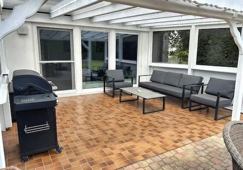 überdachte Terrasse