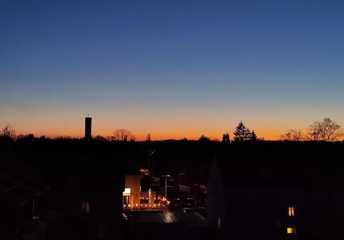 Ausblick abends