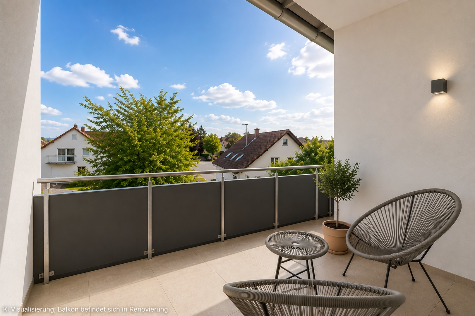 Balkon (KI-Visualisierung)