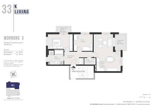 Grundriss WHG 3 (OG)
