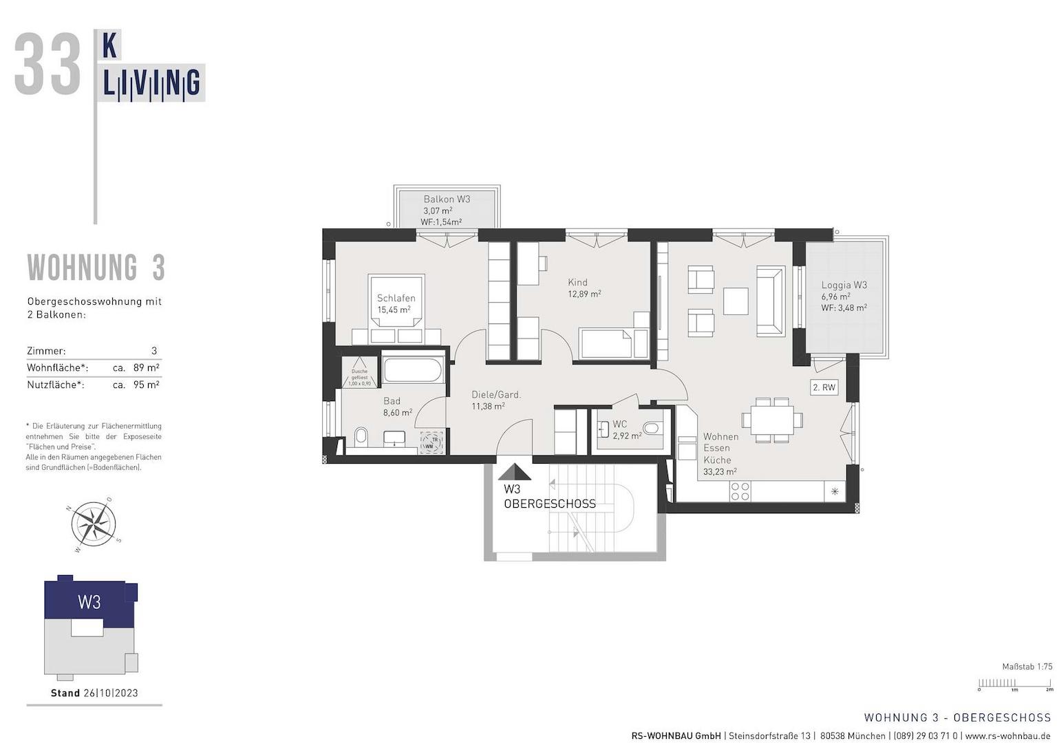 Grundriss WHG 3 (OG)