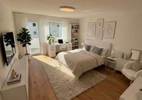 Zimmer 2 möbliert