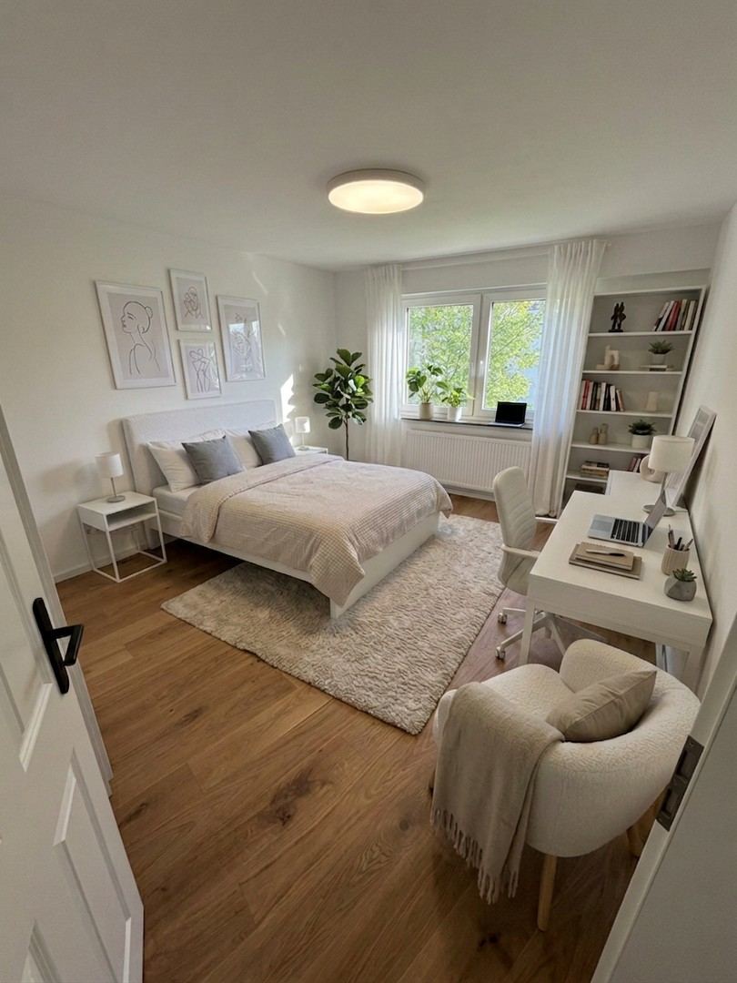 Zimmer 3 möbliert