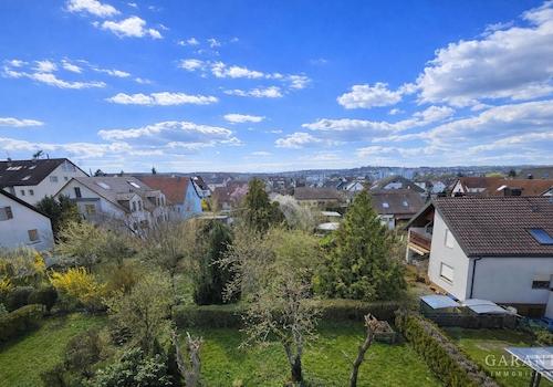 Aussicht vom Balkon mit KI überarbeitet