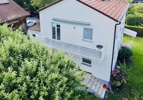 Haus von Hinten