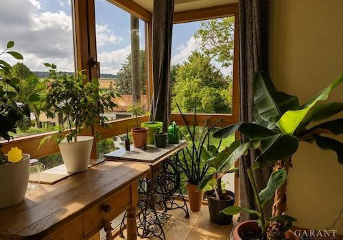 Aussicht vom Wohnzimmer